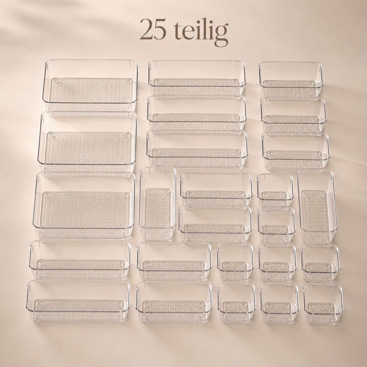 25er Set Schubladenorganizer