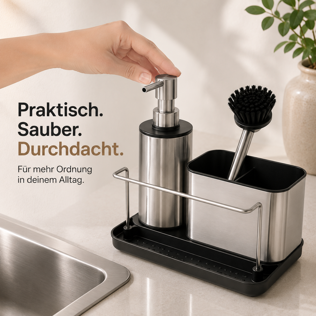 Spül Organizer Set Metall