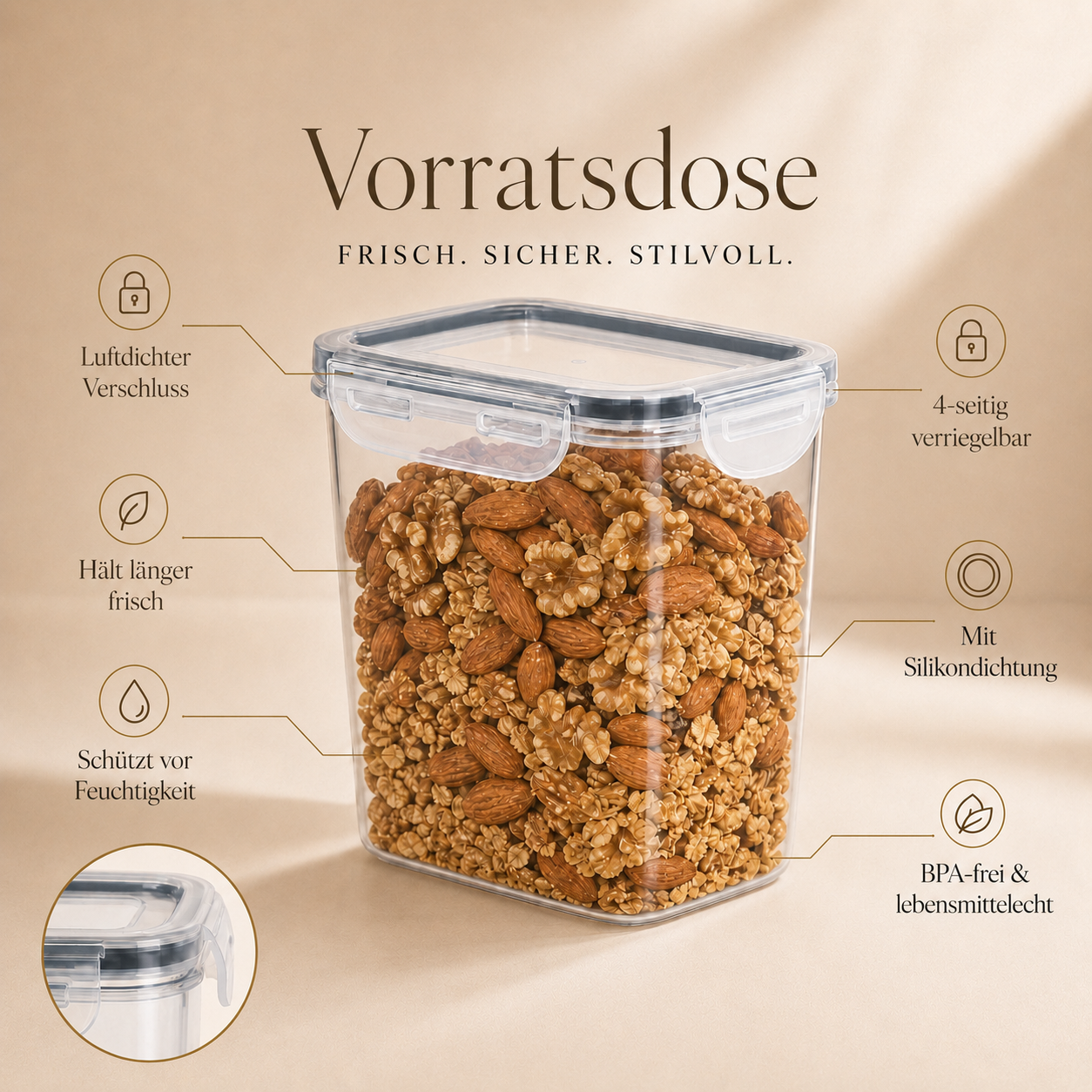 10er Set Voratsdosen