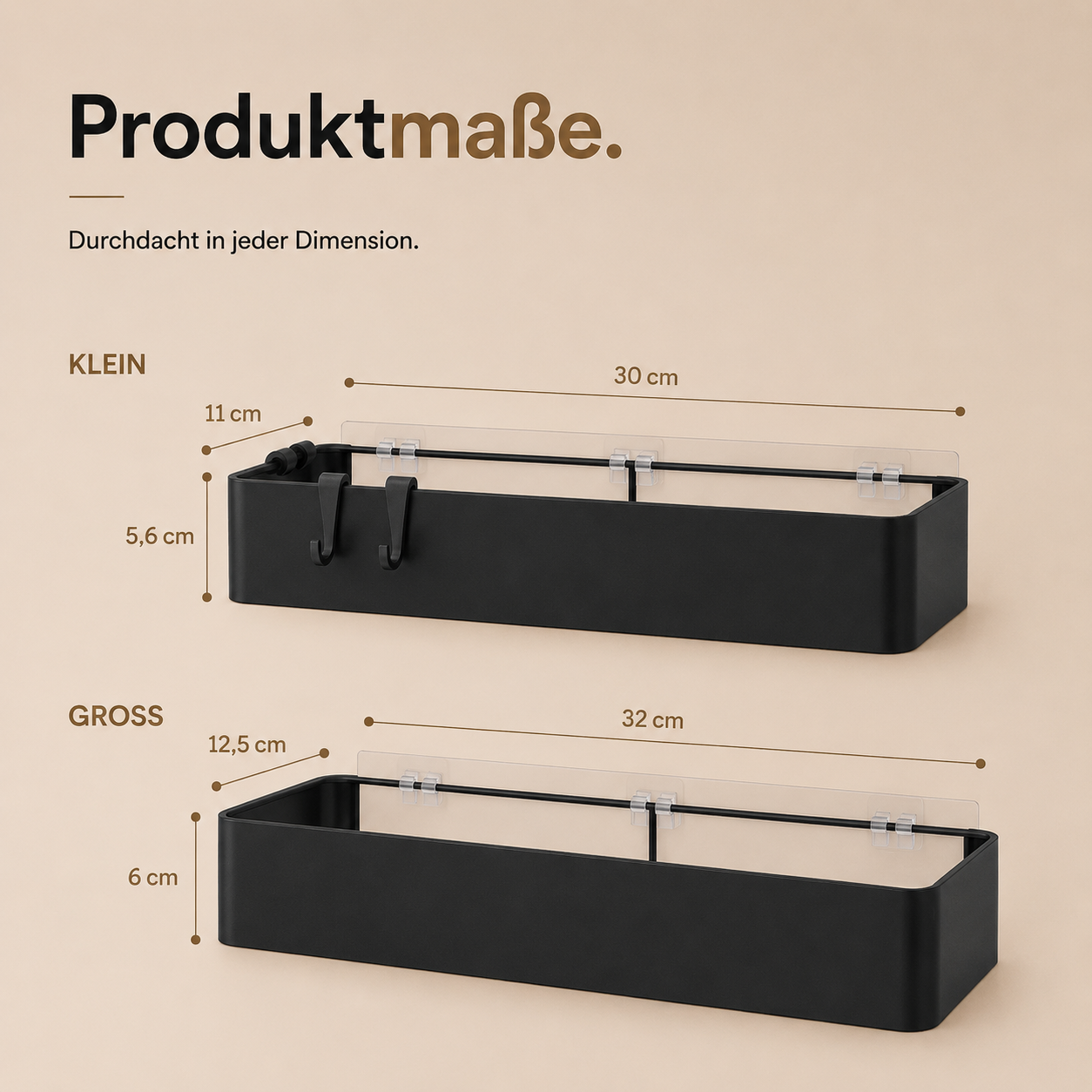 Duschablage 2er Set