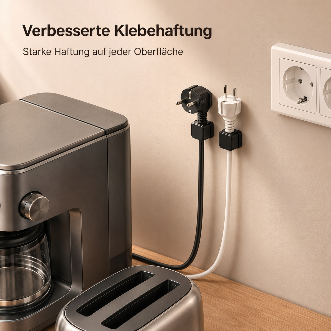 12er Set Magnetische Kabelhalter