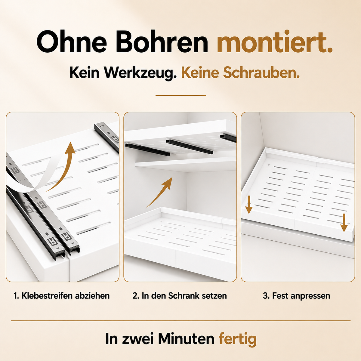 VarioSlide Schrankauszug