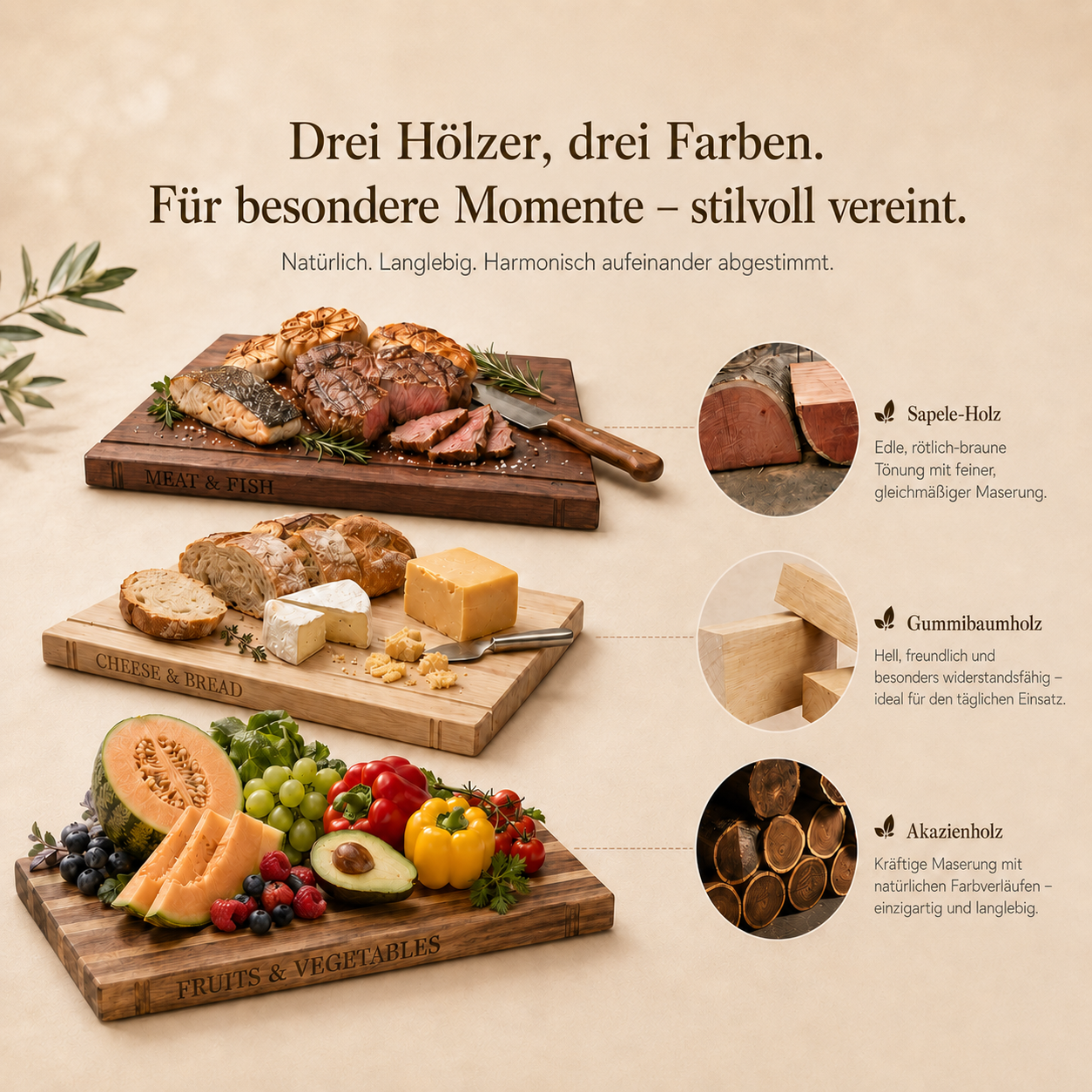 Schneidebretter Buch Optik