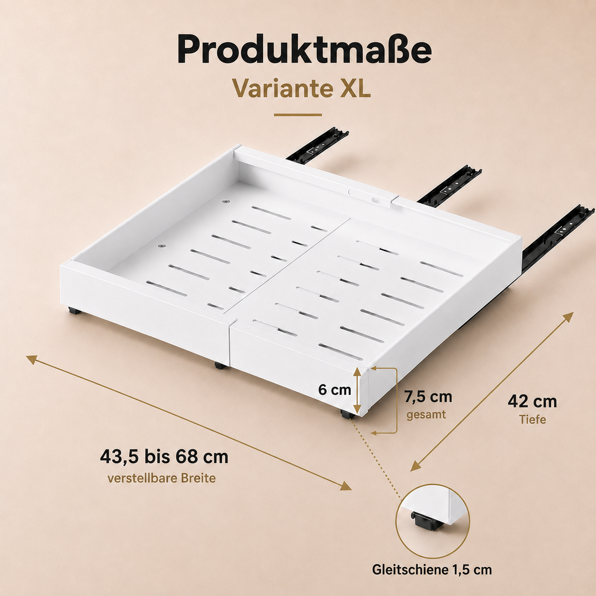 VarioSlide Schrankauszug
