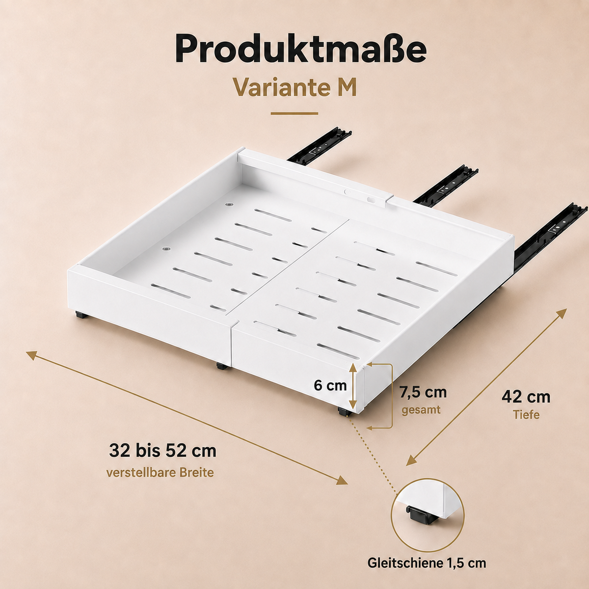 VarioSlide Schrankauszug